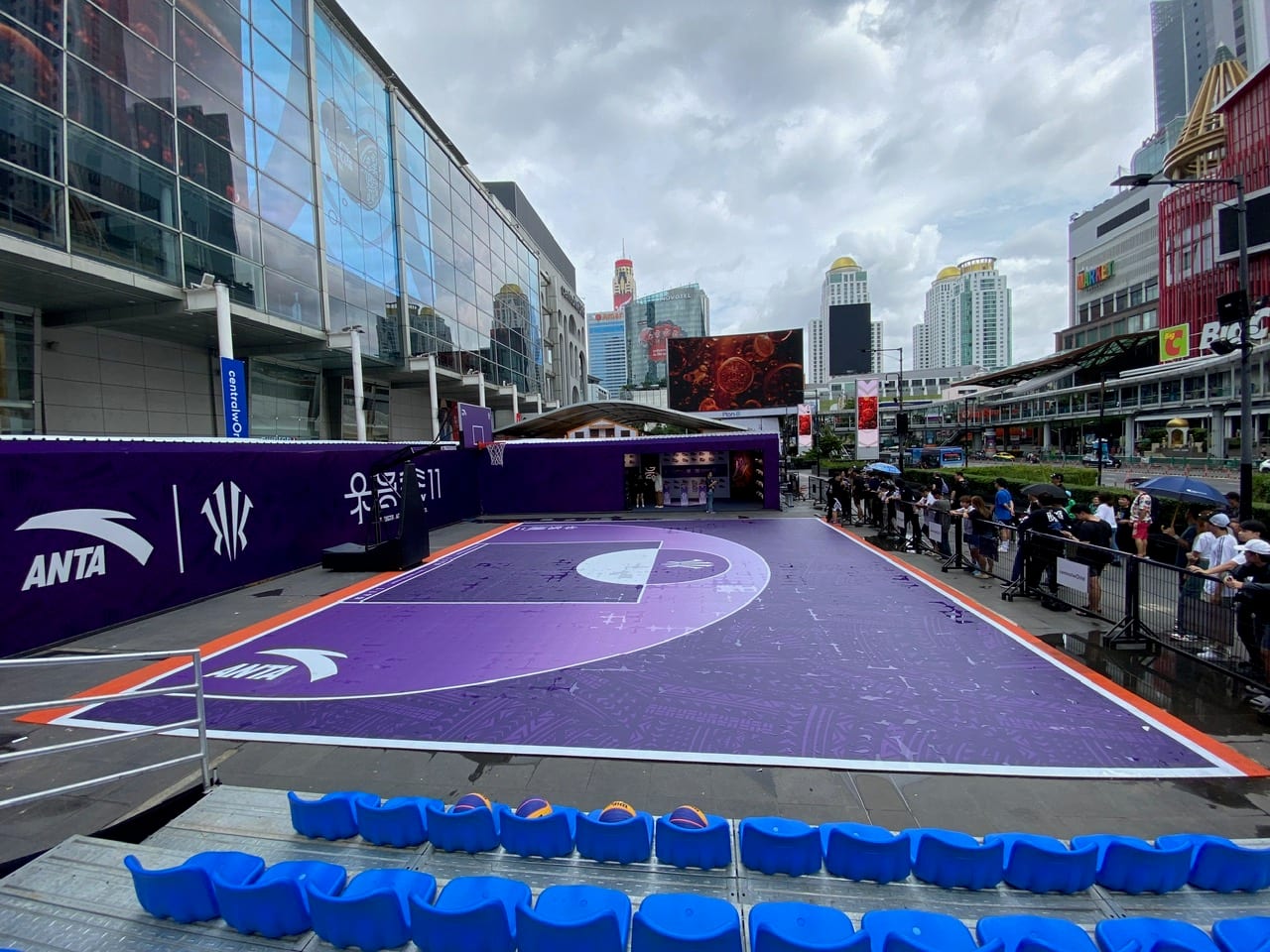 KAI Space Bangkok pop-up store basketball court