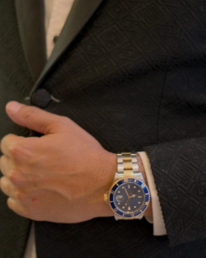 Jibby Tinio's watch