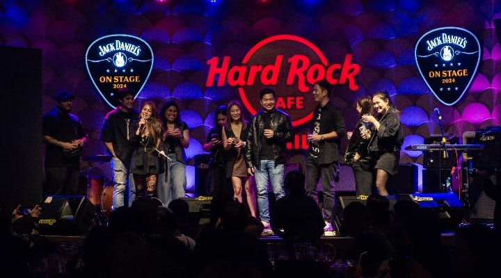 Artists on stage at Jack Daniel's On Stage 2024