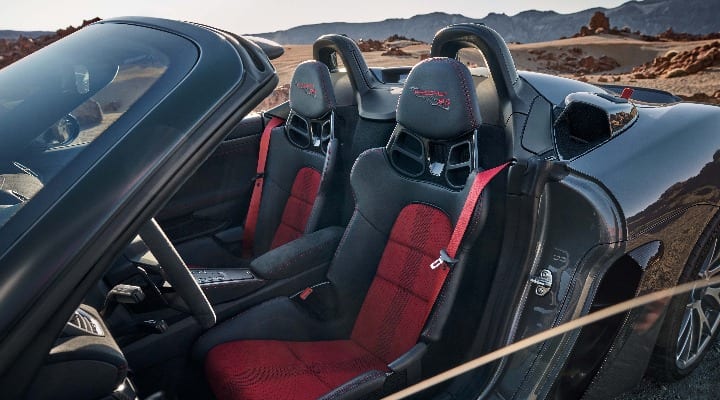 Porsche 718 Boxster interior