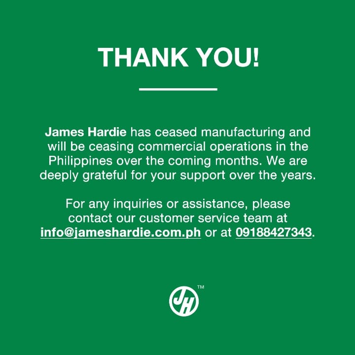 James Hardie statement