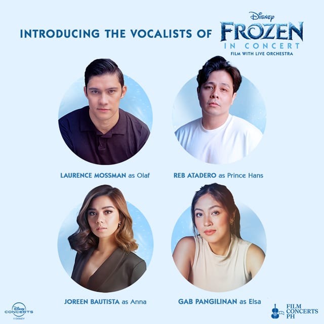 Frozen in Concert Vocalists