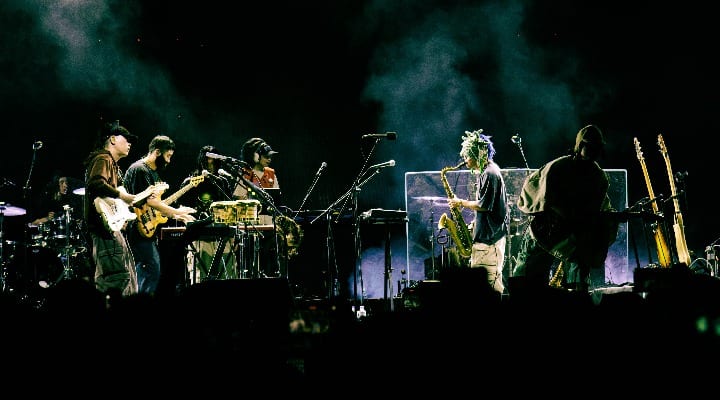 Asiya Music Fest hyukoh and sunset rollercoaster