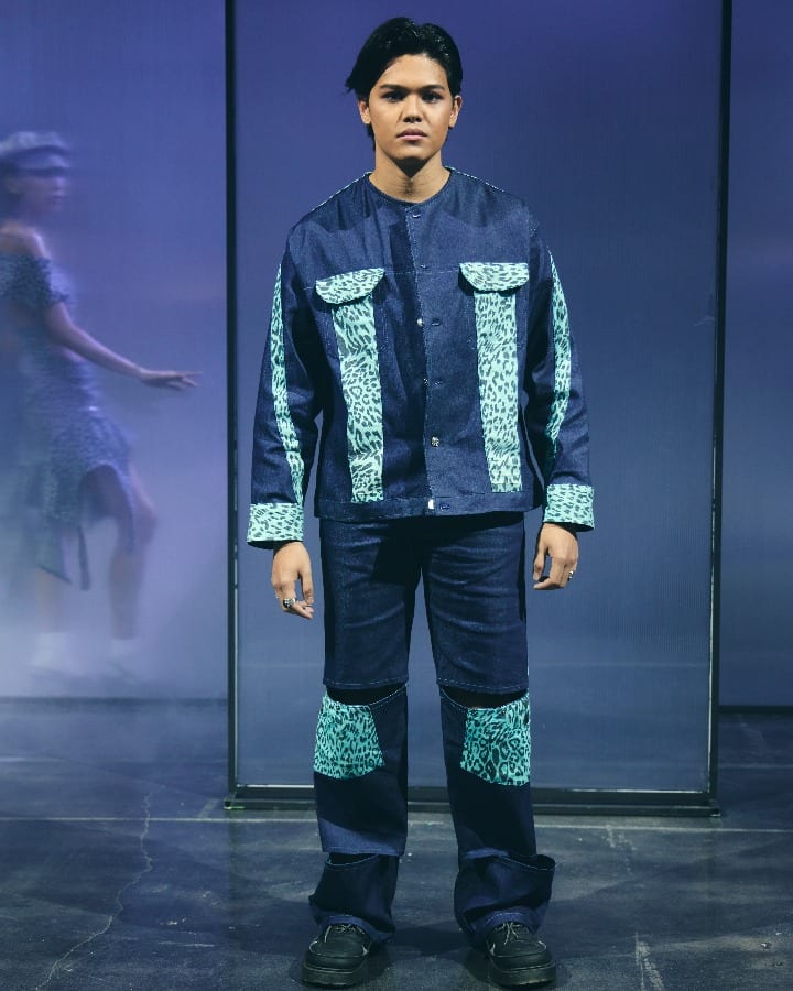 Designer Russel Villafuerte menswear runway