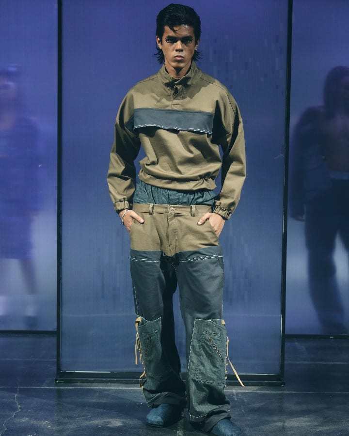 Designer Russel Villafuerte menswear runway