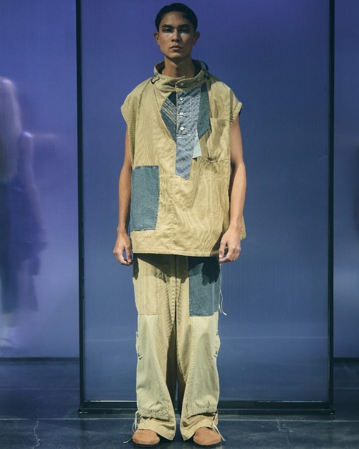 Designer Russel Villafuerte menswear runway