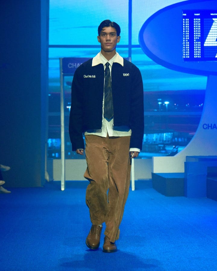 Charlotte Folk menswear runway