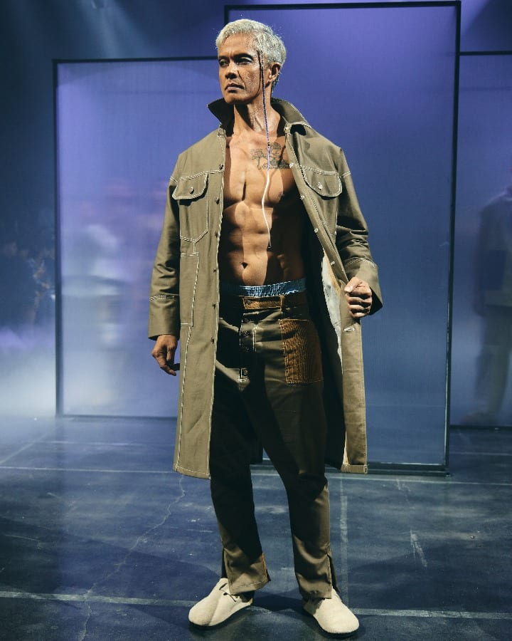 Designer Russel Villafuerte menswear runway