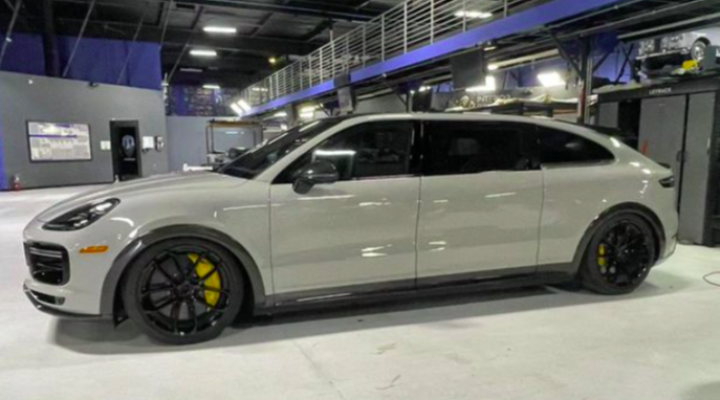 Mark Zuckerberg's customized Porsche