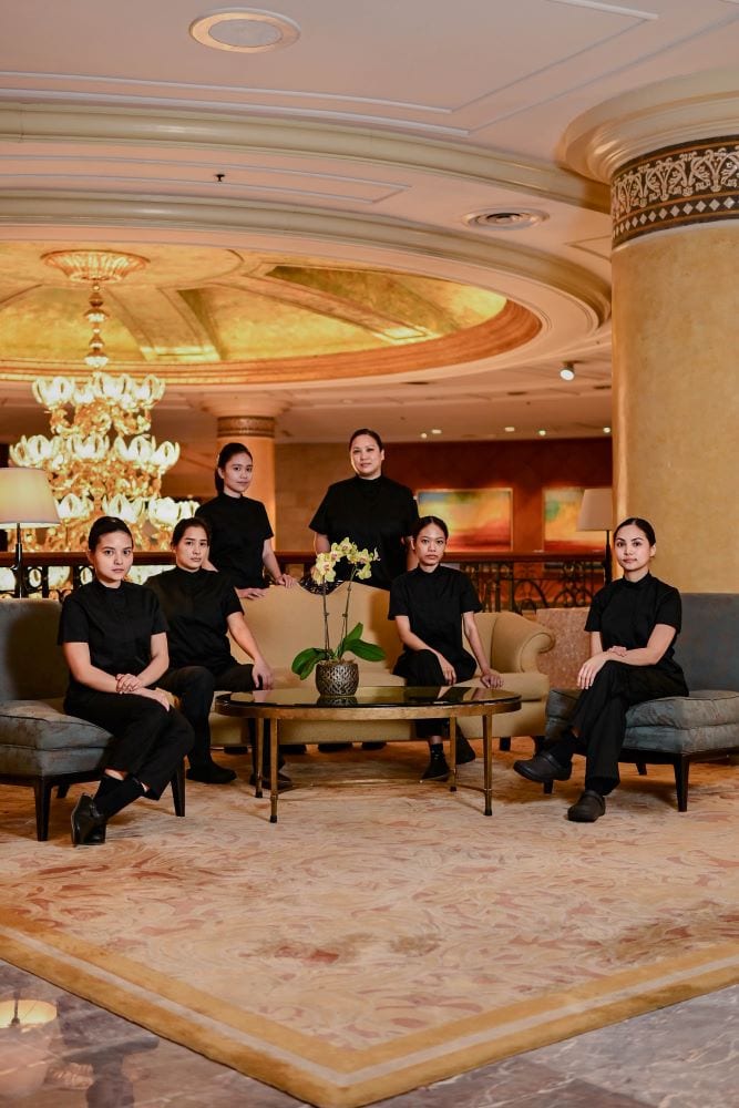 Chef Miko Calo's all-female team