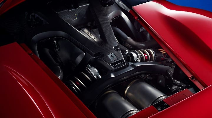 Ferrari F80 interior