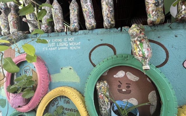 Iloilo City Tiangge sa Basura Recycled Plastic