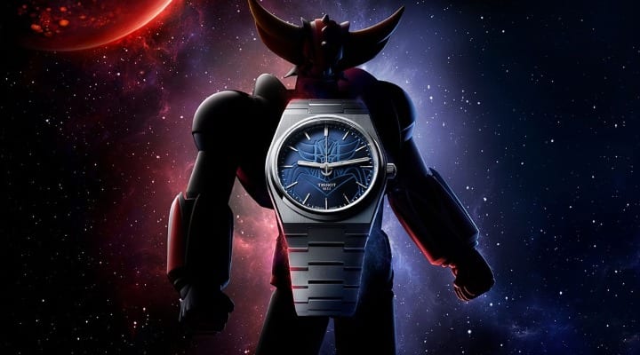 Tissot UFO Grendizer watch with robot