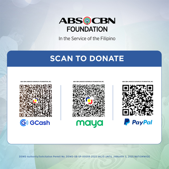 ABS-CBN Foundation E-wallet Donation