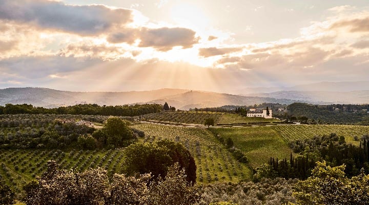 Dawn over the Tuscan Landscape