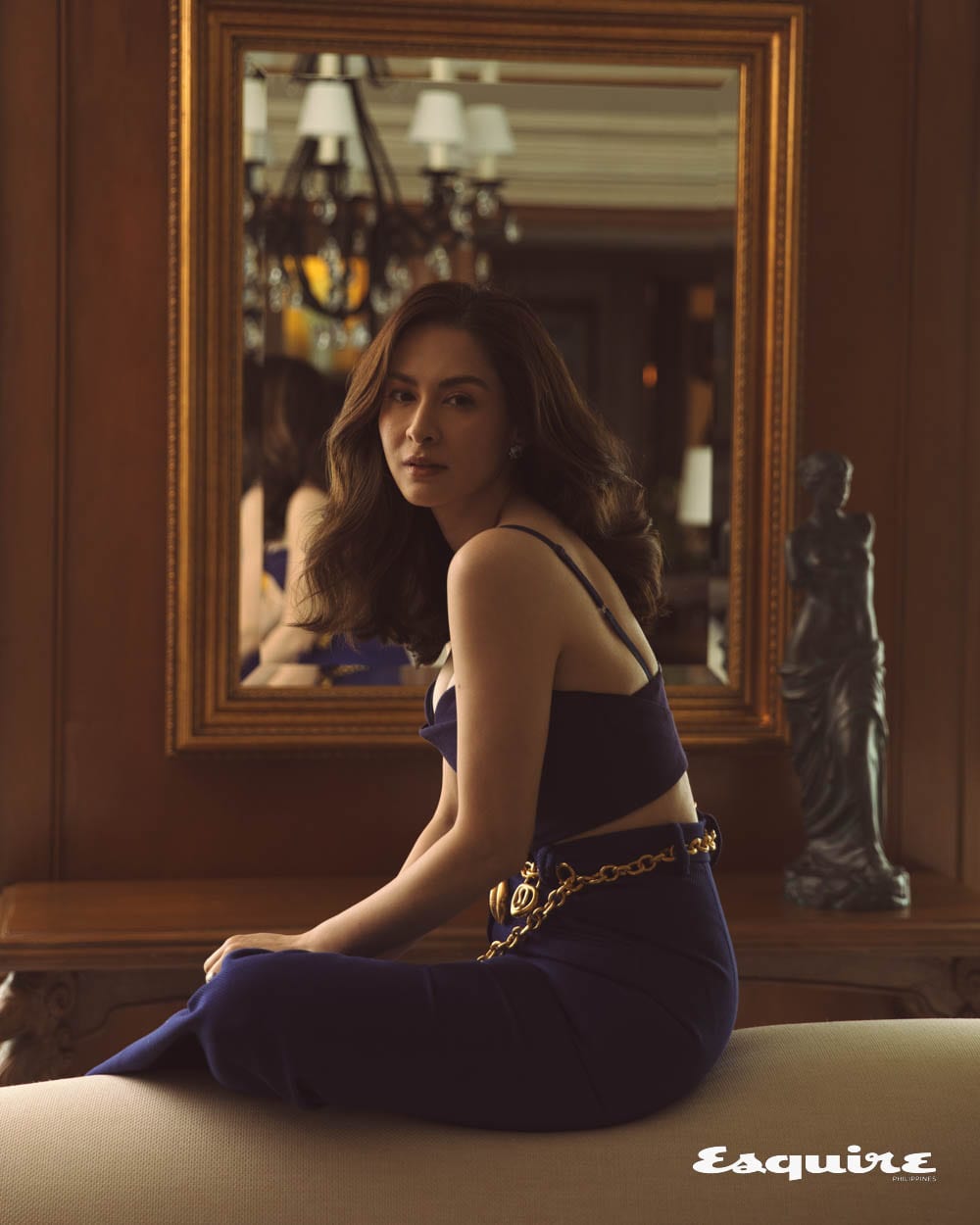 Marian Rivera wears top by Acne Studio and pants by Aleksander Akhalkatsishvili
