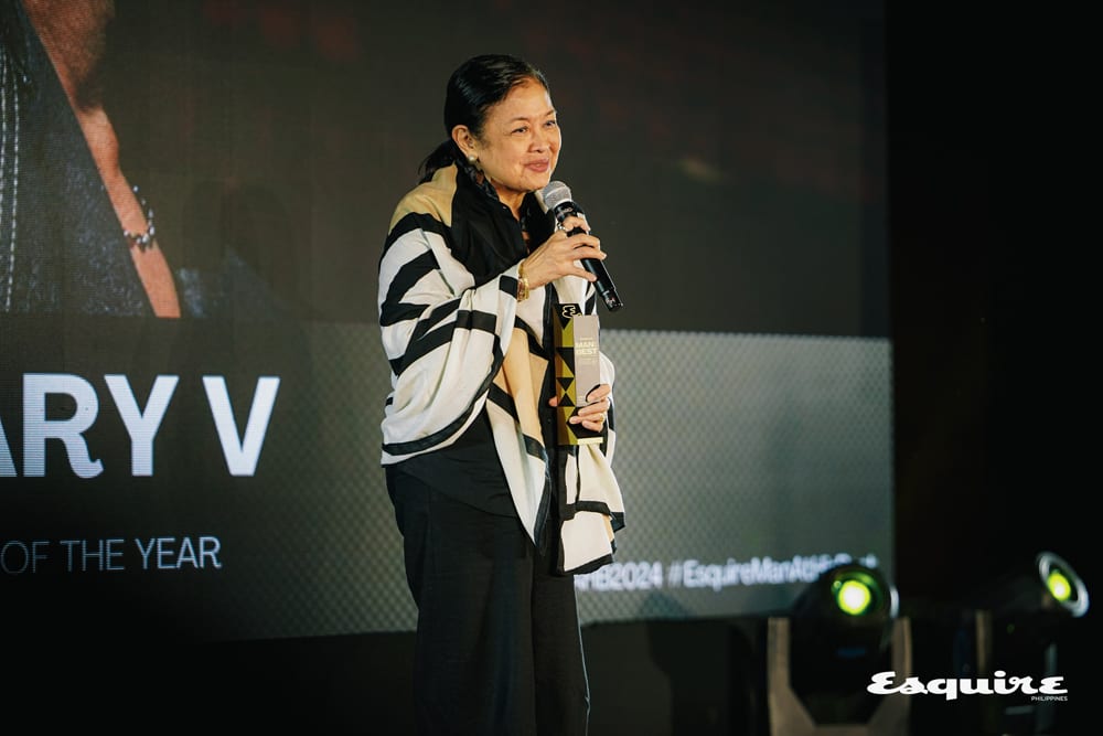 Angeli V gives speech