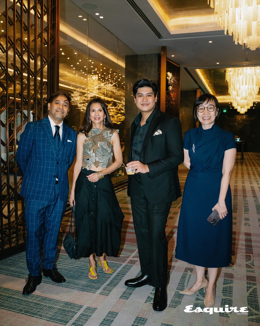 PJ Cana, Trickie Lopa, Martyn Tambis, Lisa Gokongwei-Cheng