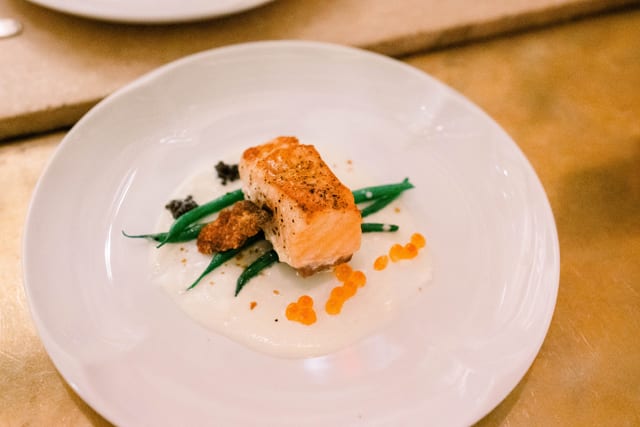 Michter's Whiskey Pan-seared Salmon
