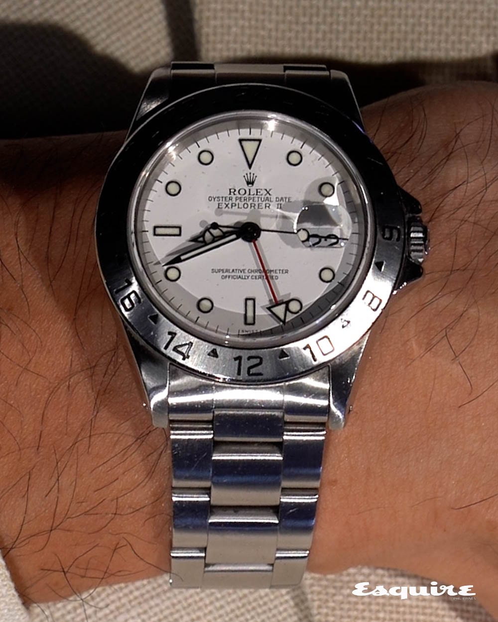 Christian Bautista Rolex