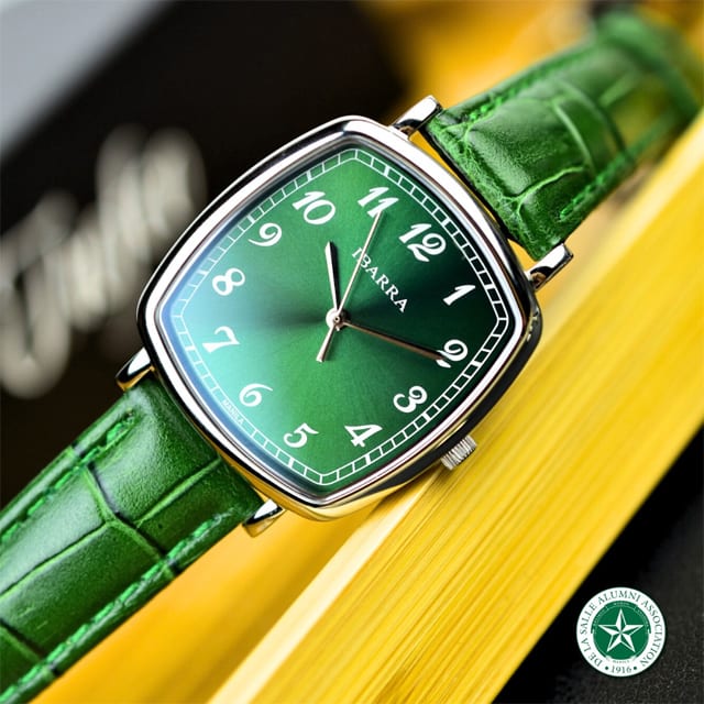 Green watchface of the La Salle watch