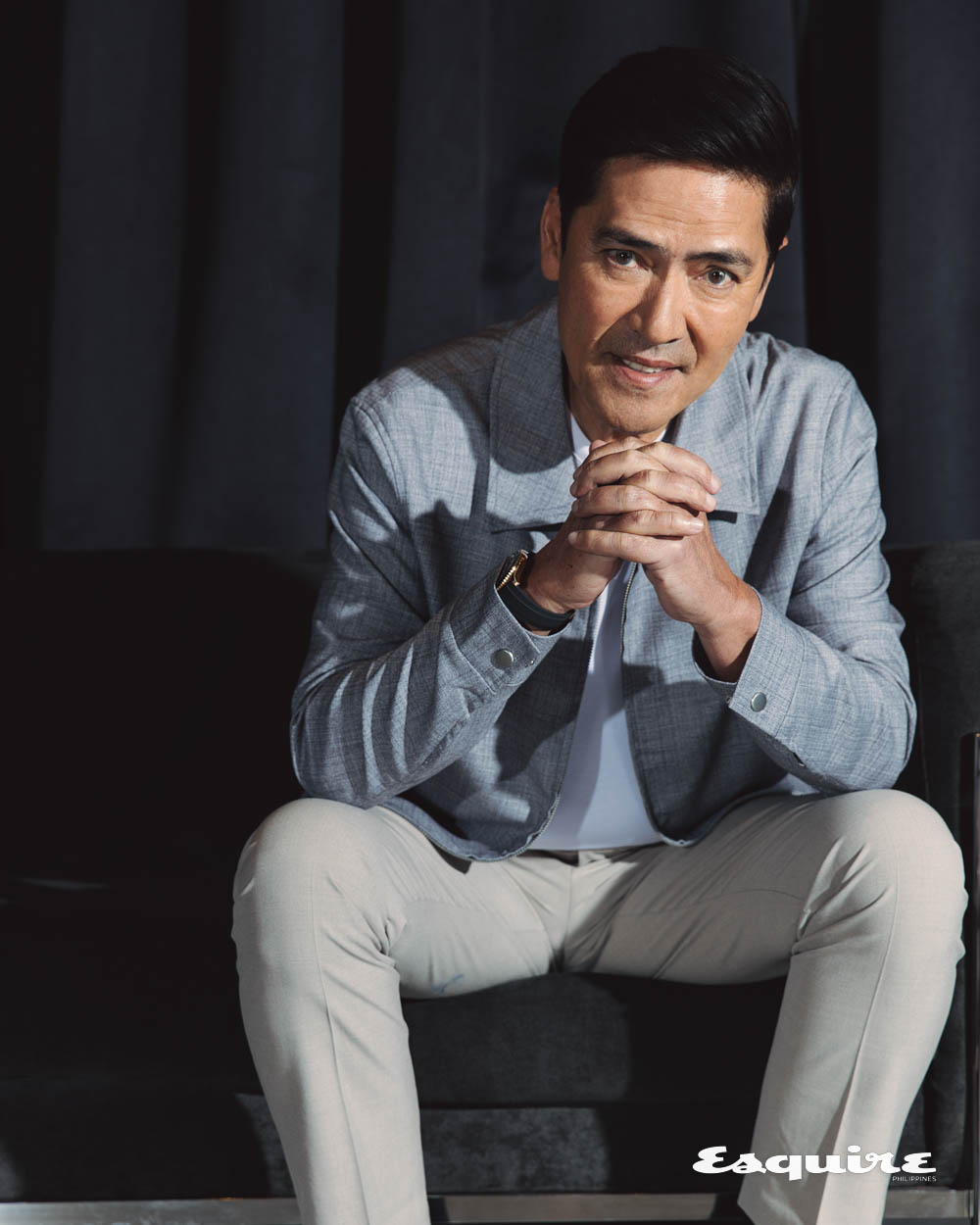 Vic Sotto photo shoot for The Kingdom