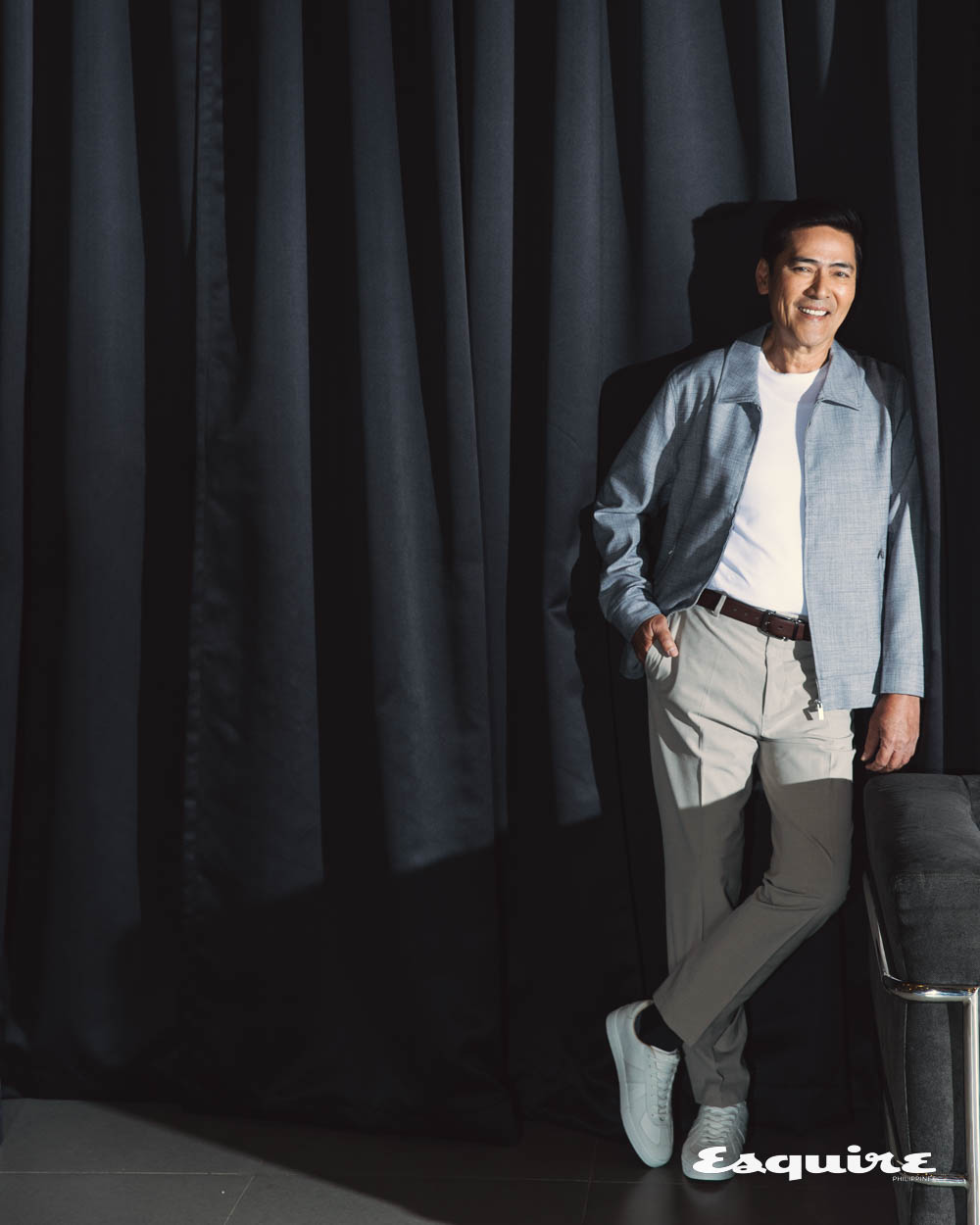 Vic Sotto photo shoot for The Kingdom