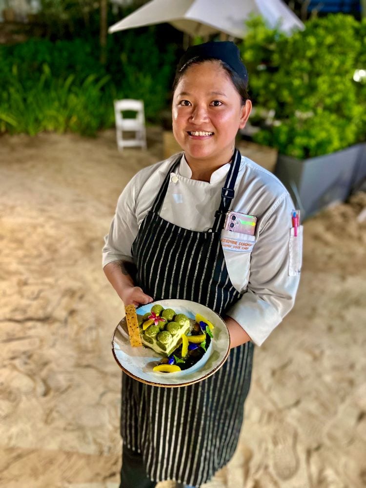 Chef Josephine Doromal presents her Black Sesame Tiramisu 