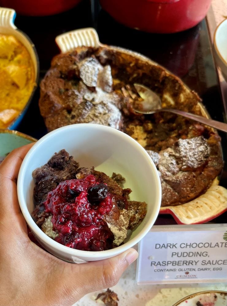 Dark Chocolate Pudding Saffron