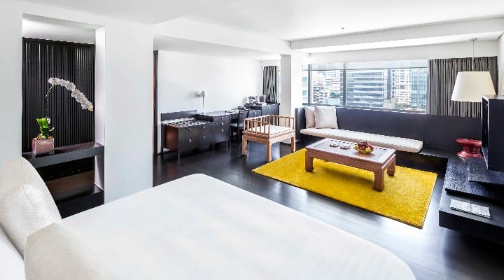Como Metropolitan Bangkok Hotel room