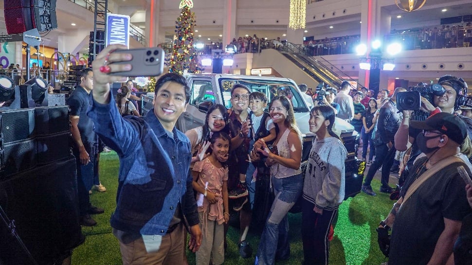 Coco Martin at the new Toyota Tamaraw launch
