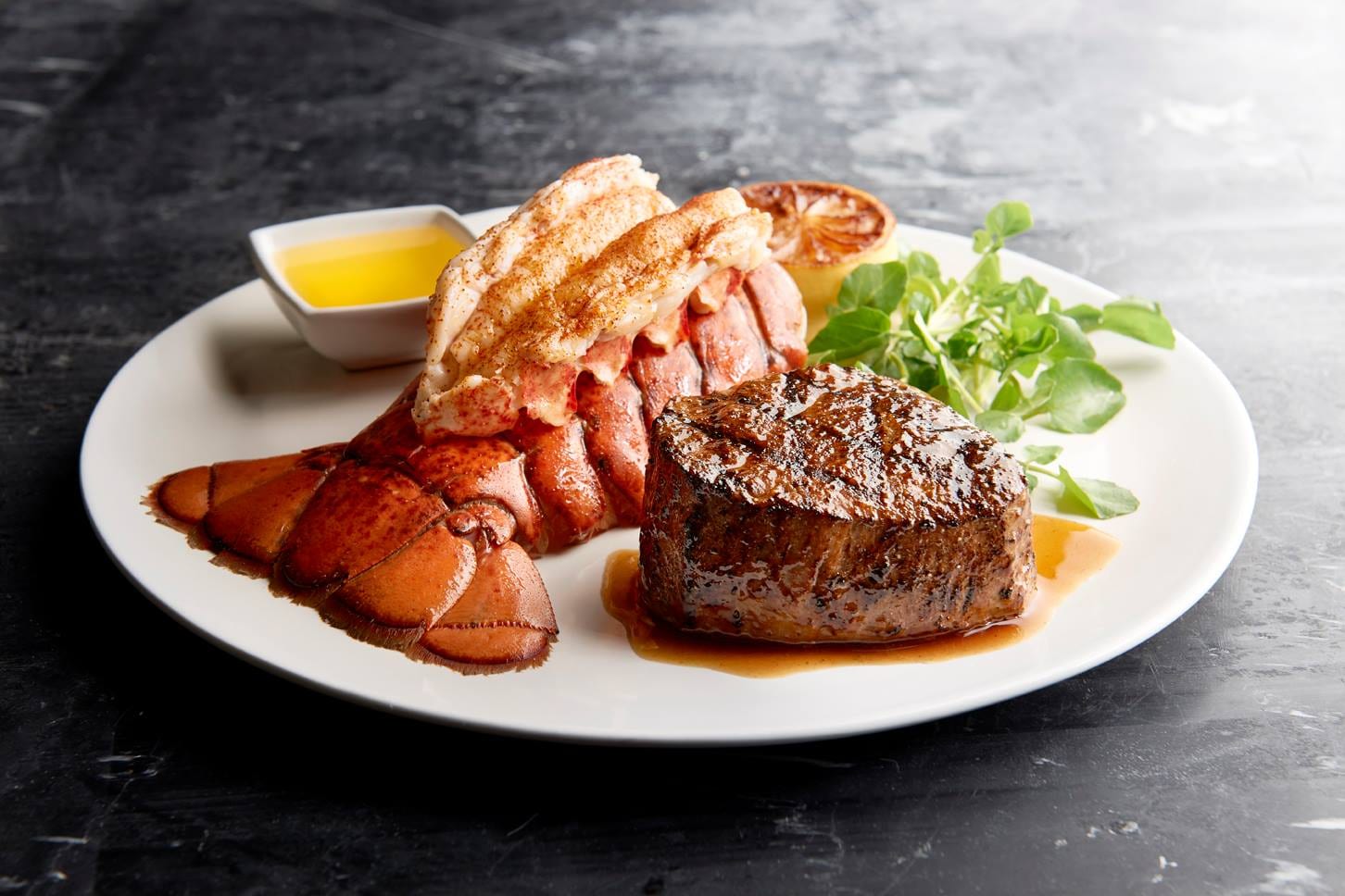 Fillet Mignon and Lobster Tail at Morton's The Steakhouse