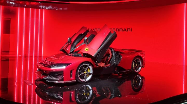 Universo Ferrari exhibit in Bangkok, Thailand
