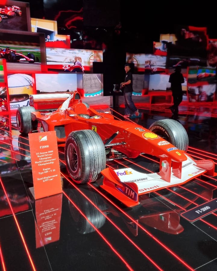 Universo Ferrari exhibit in Bangkok, Thailand