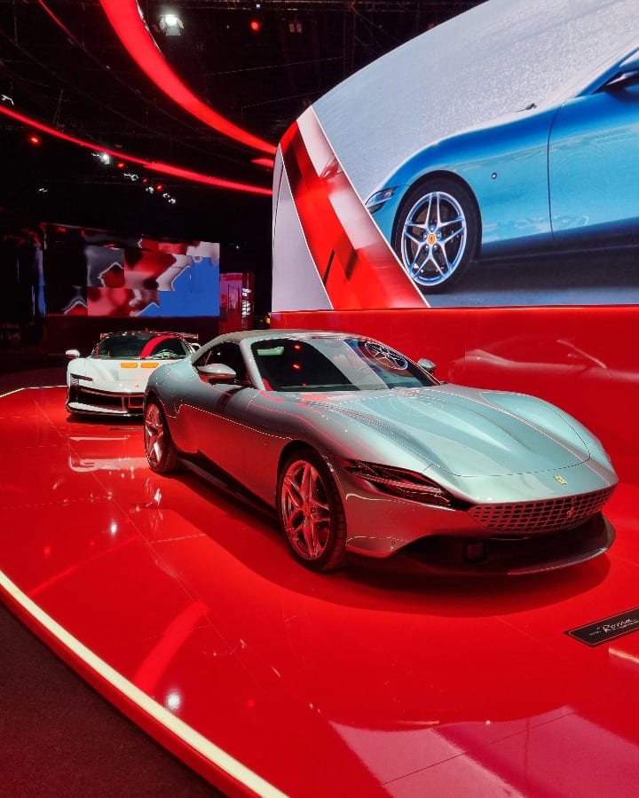 Universo Ferrari exhibit in Bangkok, Thailand