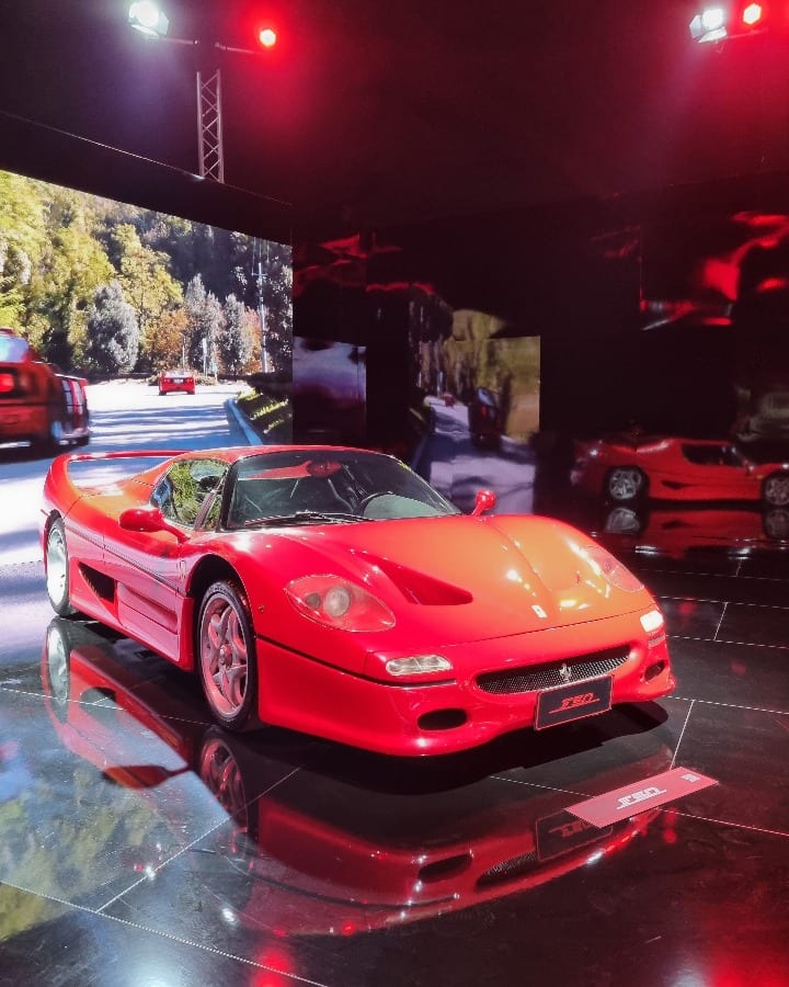 Universo Ferrari exhibit in Bangkok, Thailand
