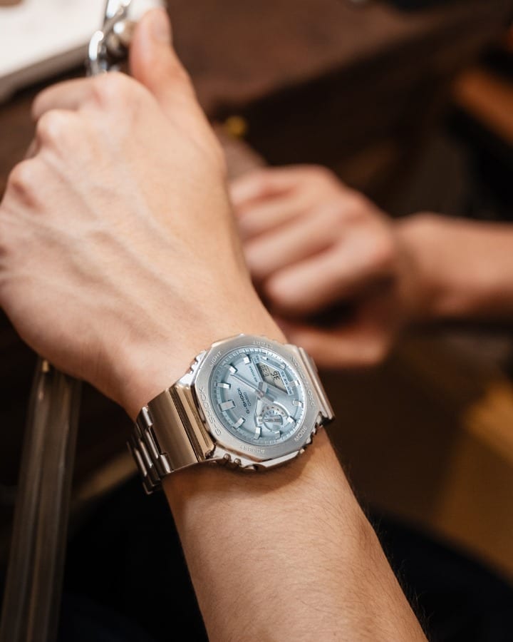 G-Shock on wrist