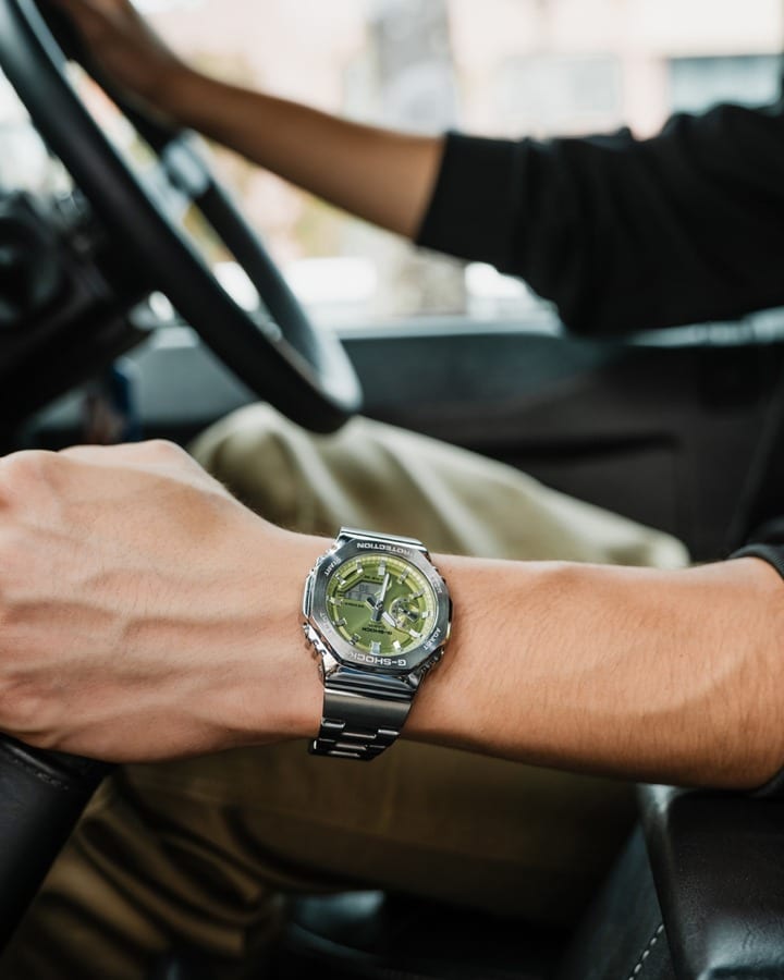 G-Shock on wrist