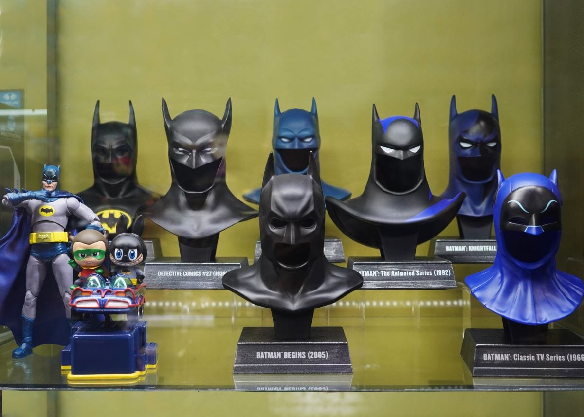 Lim’s DC Direct Batman 1:3 Scale Batman Cowl Statue Collection.