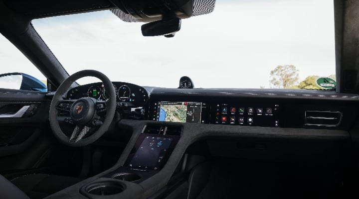 Porsche Taycan Turbo S interior