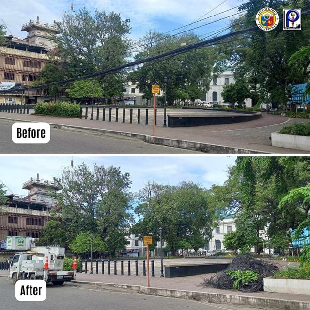 Calle Real, Iloilo, New Underground Cables