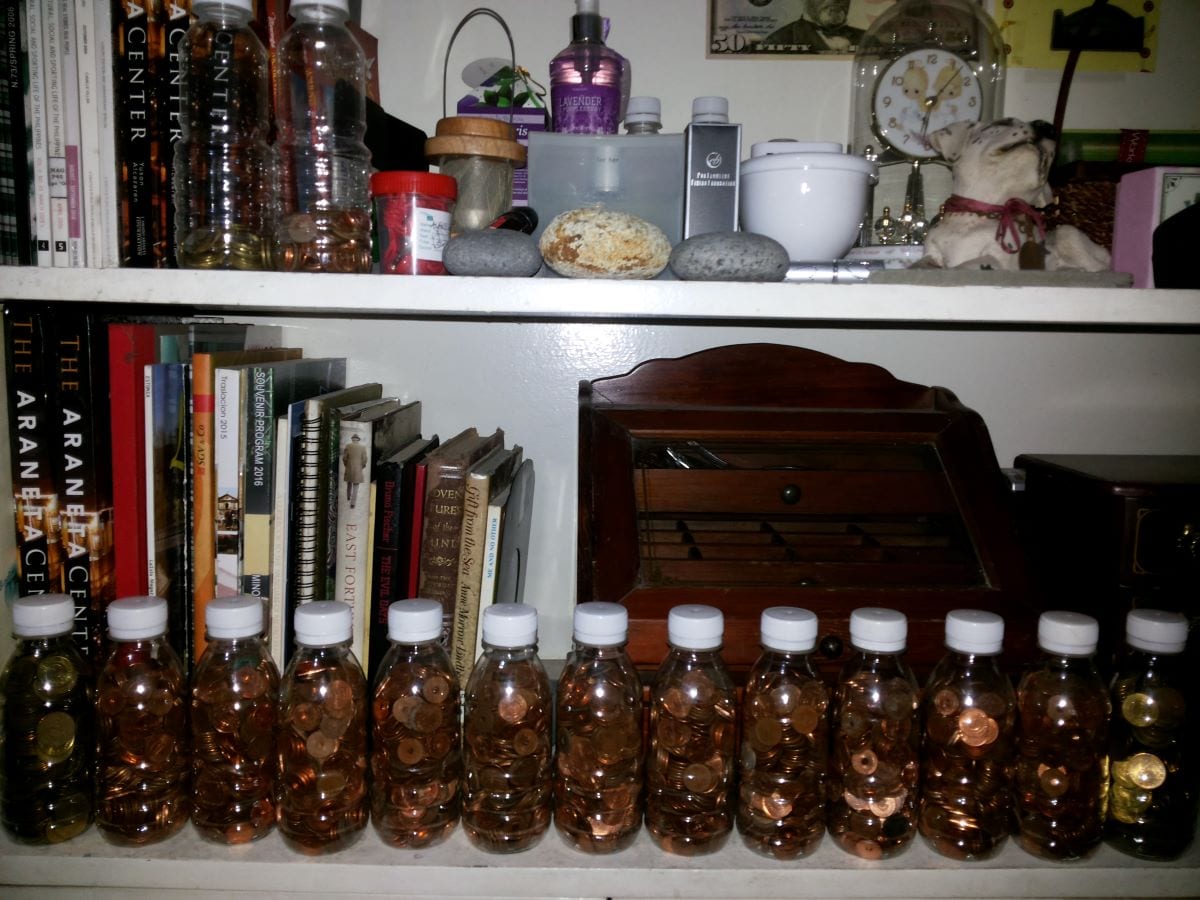 Coins collected