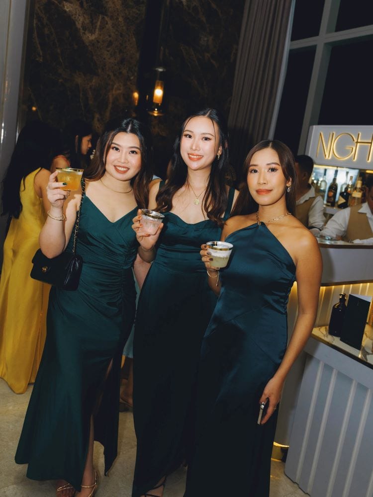 Nightcap Manila founders Jamille Chua, Aira So, Klaire Chua