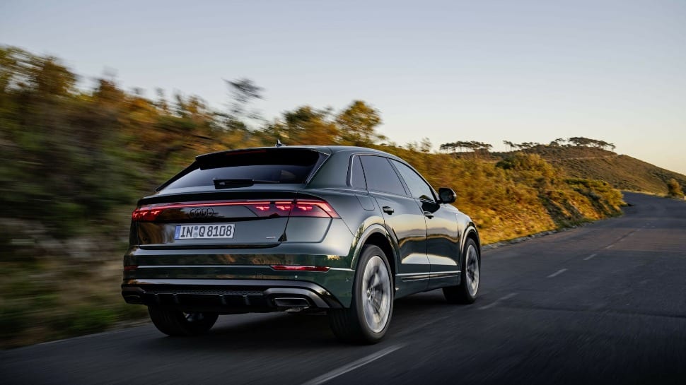 Audi Q8 rear shot