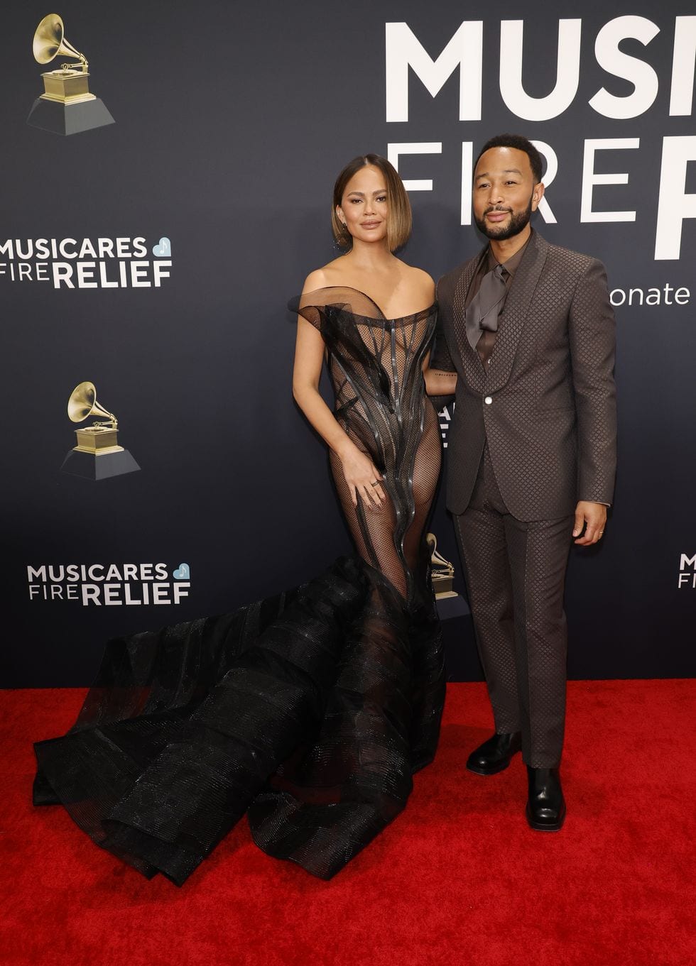 Chrissy Teigen and John Legend