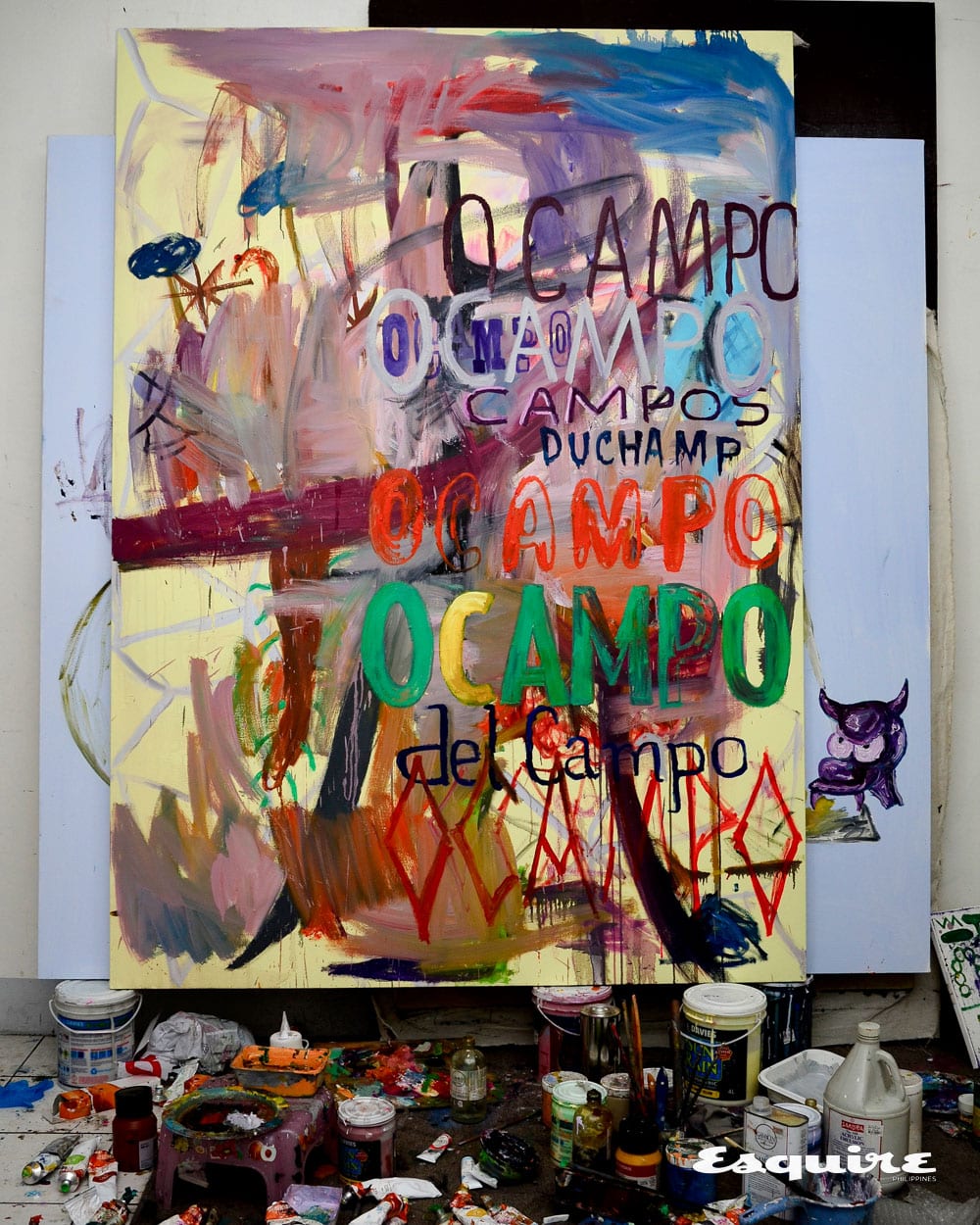 Manuel Ocampo artwork