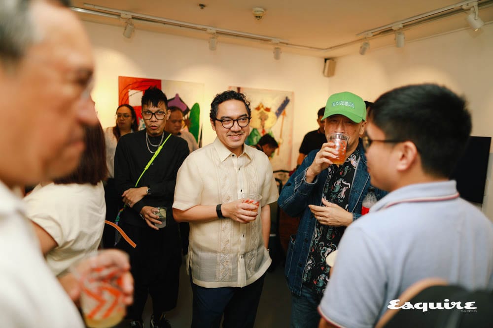 Manuel Ocampo February Cover Launch guests