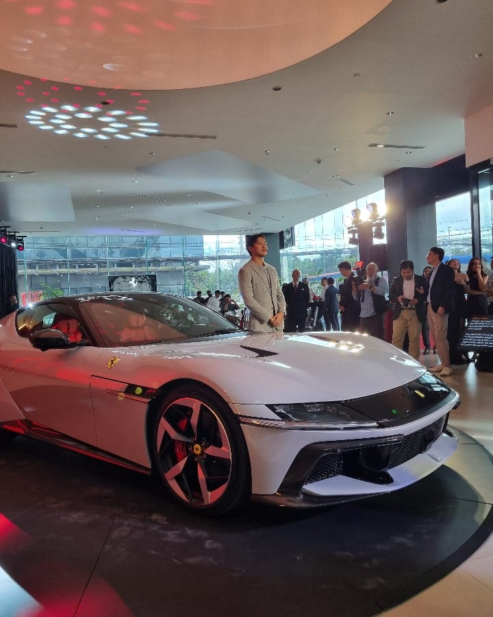 Ferrari 12CIlindri unveiling with Jacob Ang