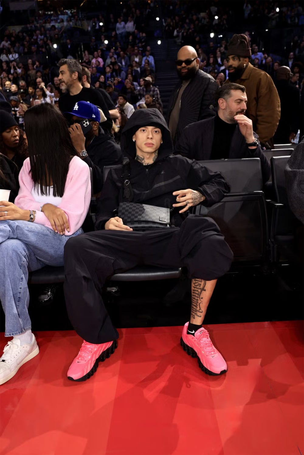 Central Cee wearing the Air Max DN8