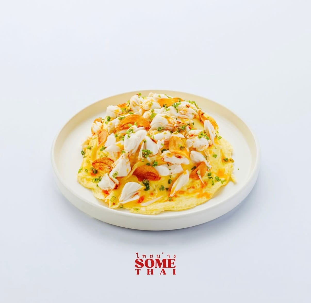 Some Thai Crab Omelette Fried Rice. 